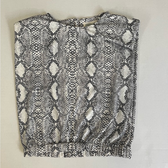 Pants store faux snakeskin top, size small. - Picture 1 of 8